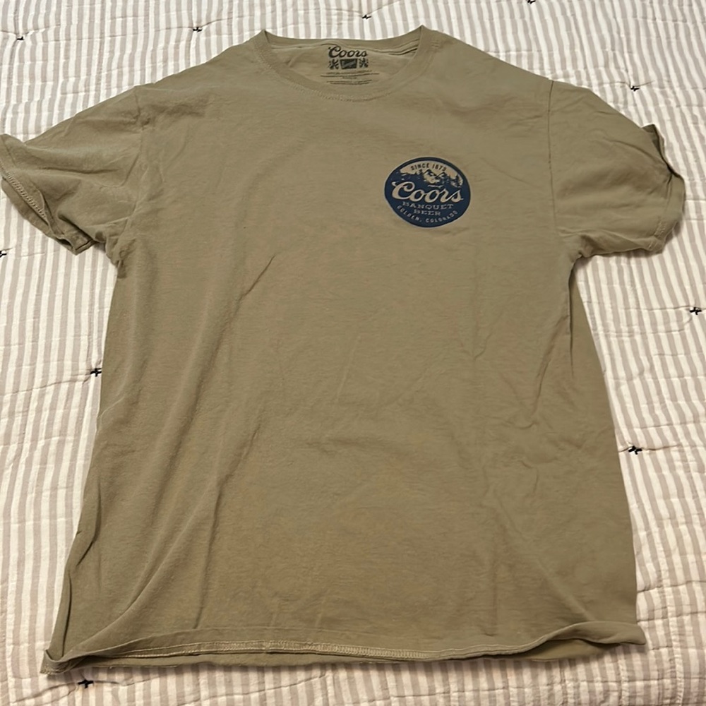 Coors Light T-Shirt Worn One Time